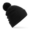Winter hat - mod.  B439:Black, 100% acrylic, inside, One Size